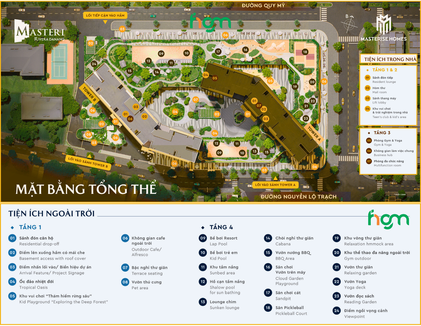 TIỆN ÍCH MASTERI RIVERA DANANG 