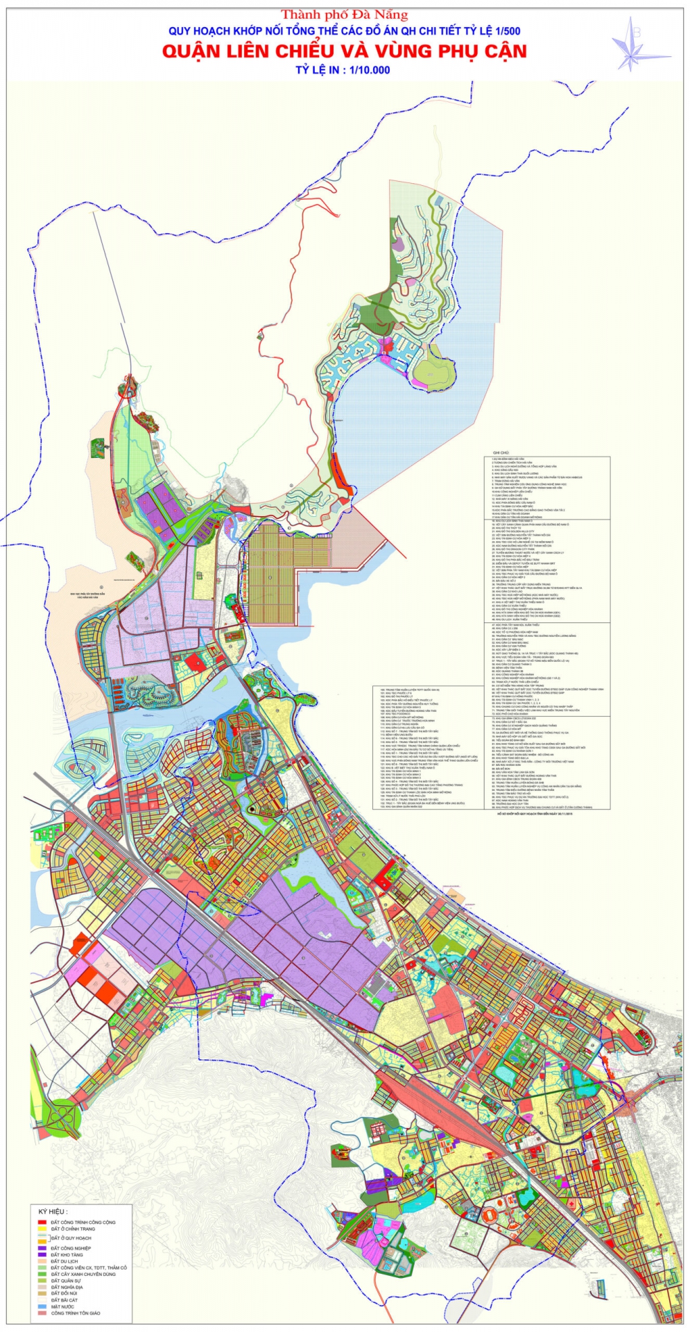 Bản đồ khu đô thị Tây Bắc Đà Nẵng